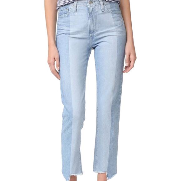 AG Adriano Goldschmied Women's Phoebe Vintage High Rise Jean Tapered Leg Size 27 - Picture 2 of 16